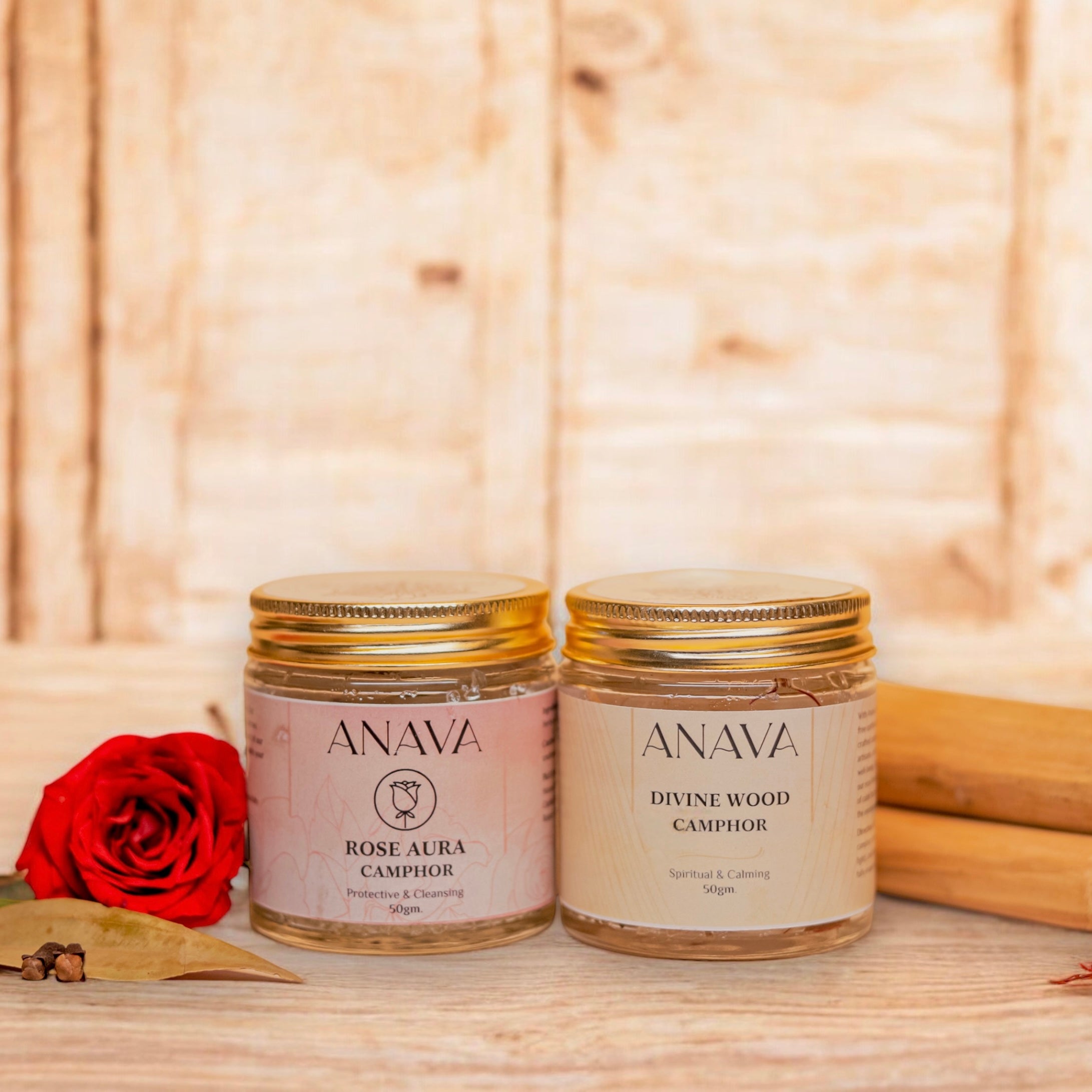 Sacred Camphor Blend Set- Rose, Sandalwood