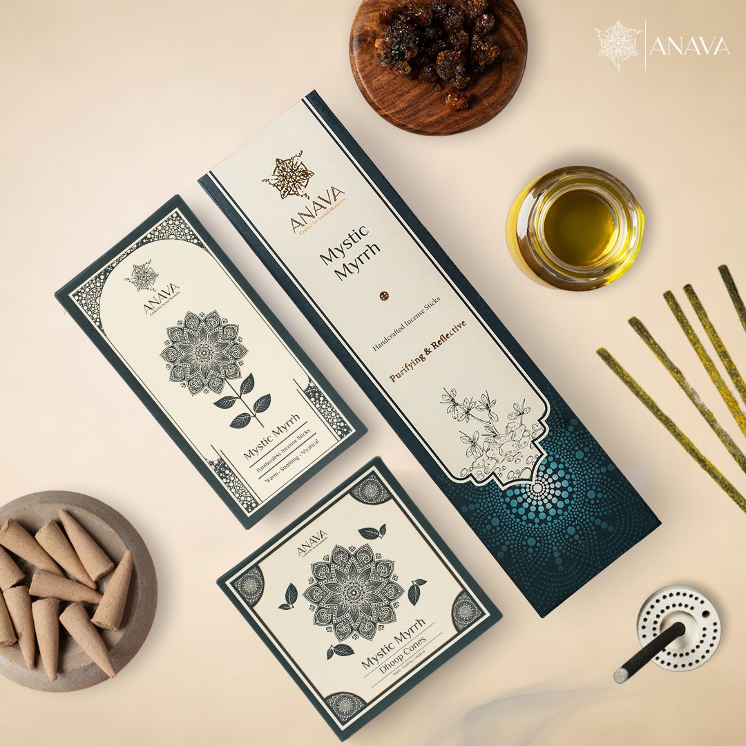 Nirvana Myrrh Pack (Set of 3) - for Purity, Peace