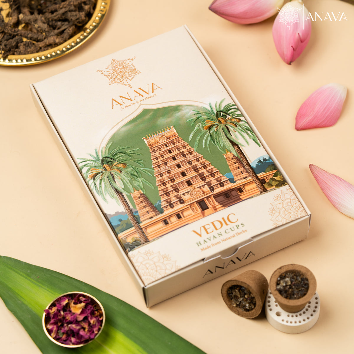 Vedic Havan Cups-Pure Natural Herbs-Pure Aromatherapy