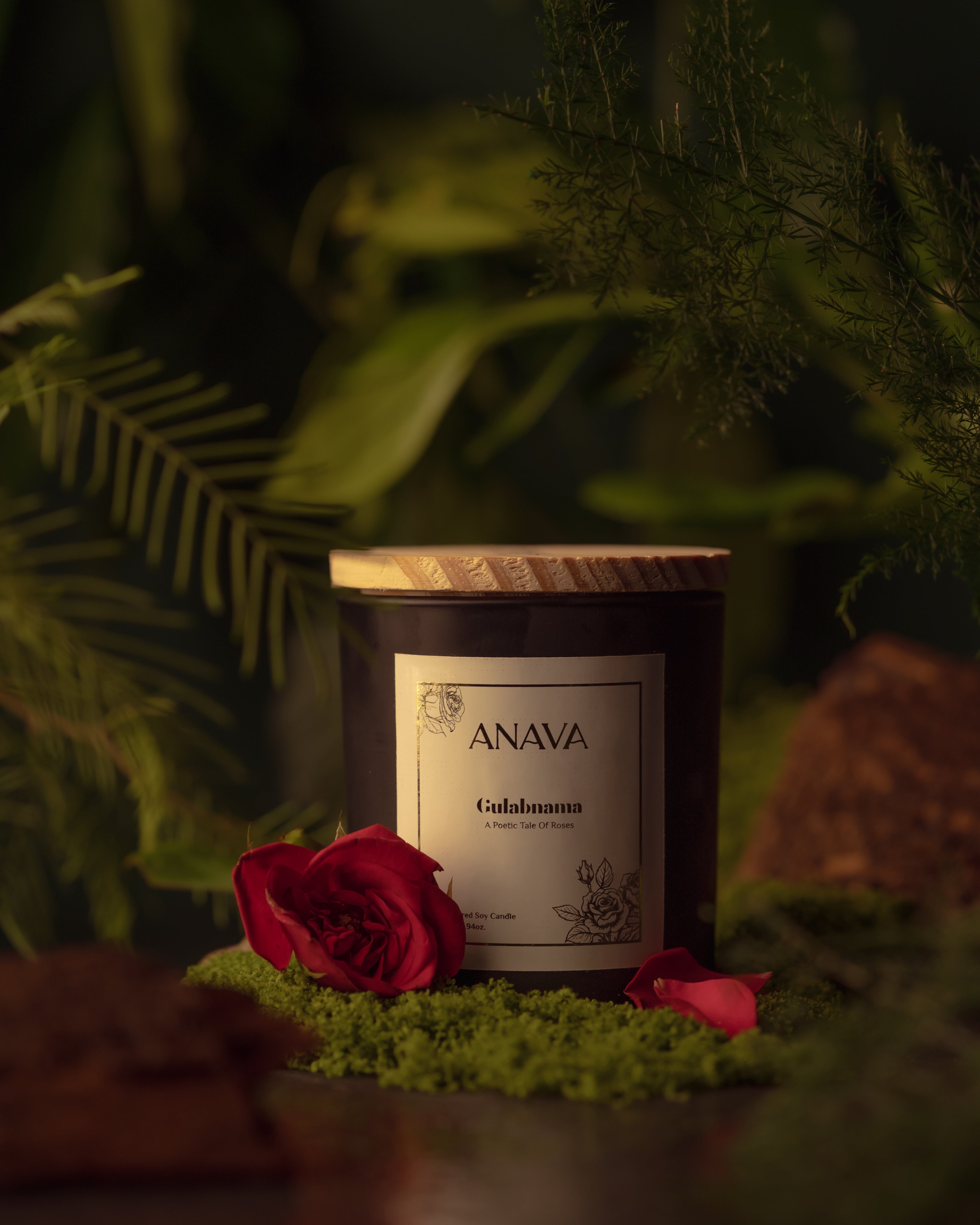 Gulabnama – A Poetic Tale of Roses- Soy Wax Candle