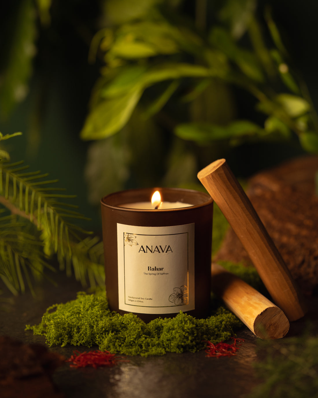 Bahar- A Spring Of Saffron- Soy Wax Candle