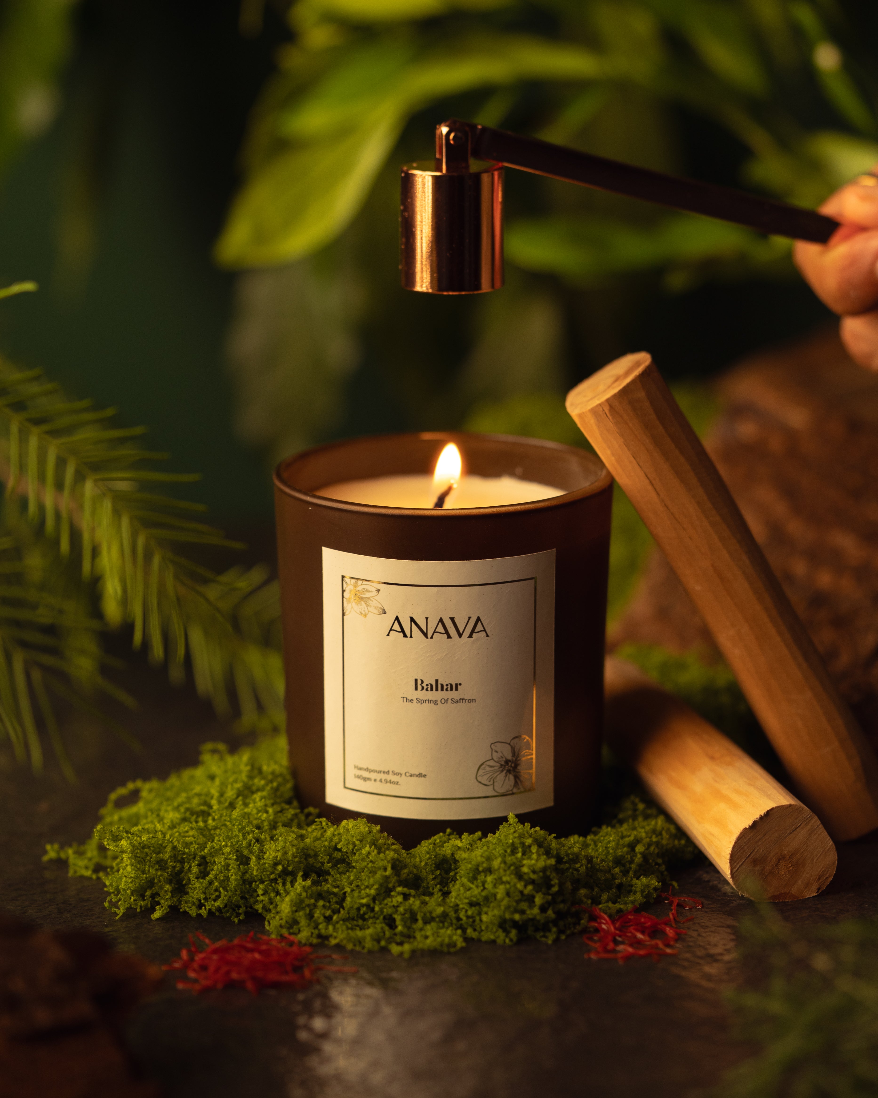 Bahar- A Spring Of Saffron- Soy Wax Candle