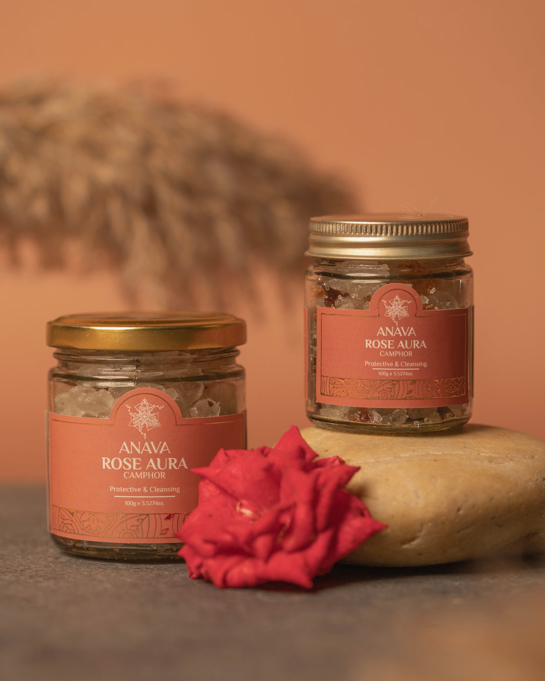 Rose Aura Camphor Blend – A Fragrance of Love & Purity