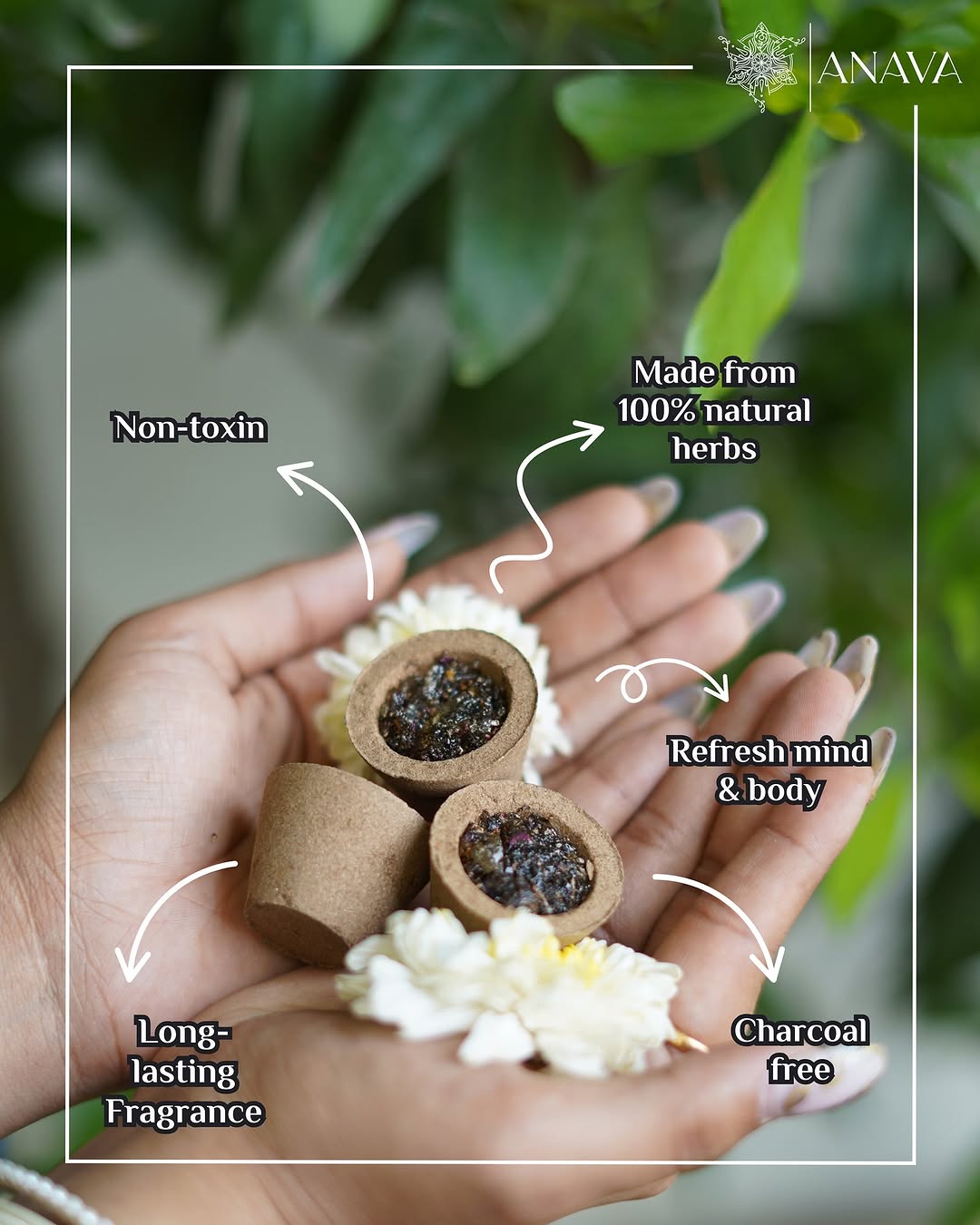 Vedic Havan Cups-Pure Natural Herbs-Pure Aromatherapy