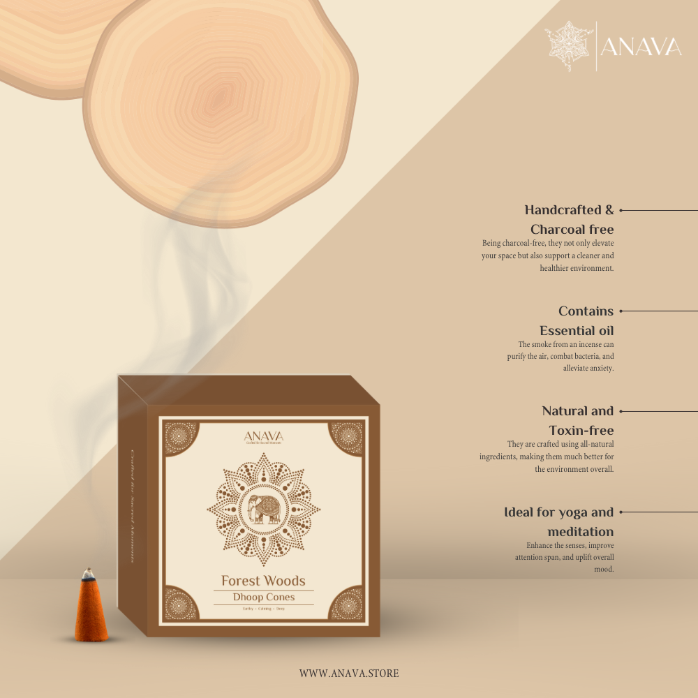 Forest Woods Dhoop Cones – Feel the calmness of  forest