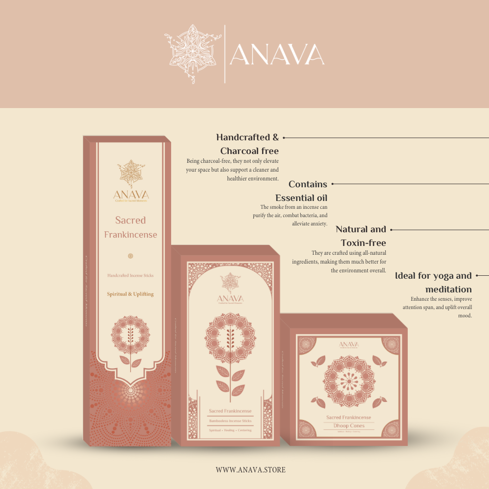 Nirvana Frankincense Pack (Set of 3) Nature’s Aromatic Gift