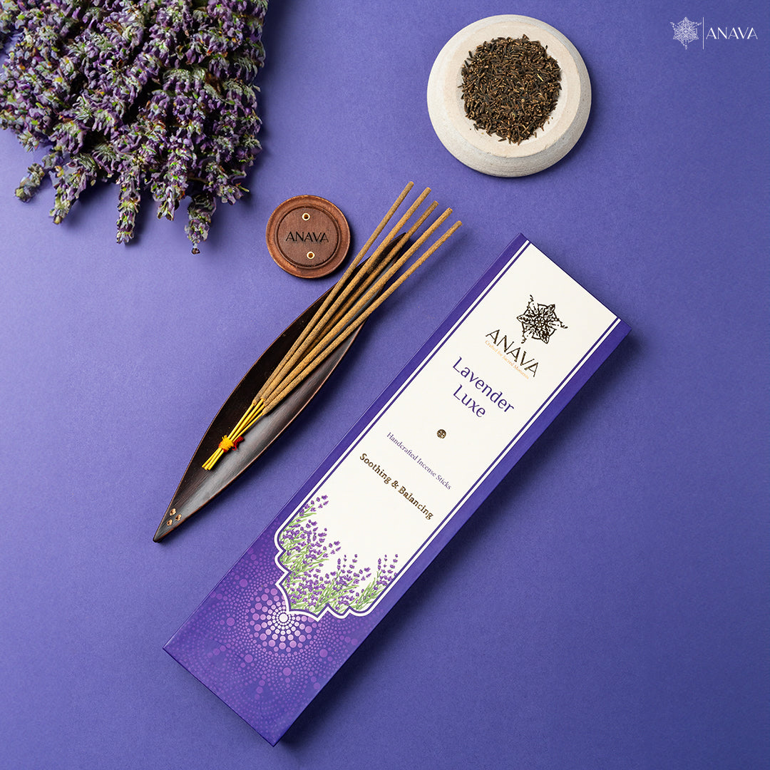 Lavender Luxe Incense Sticks – Purity & Devotion Aroma