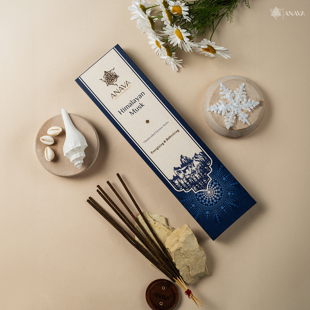 Himalayan Musk Incense Sticks – Pure Himalayan Aroma