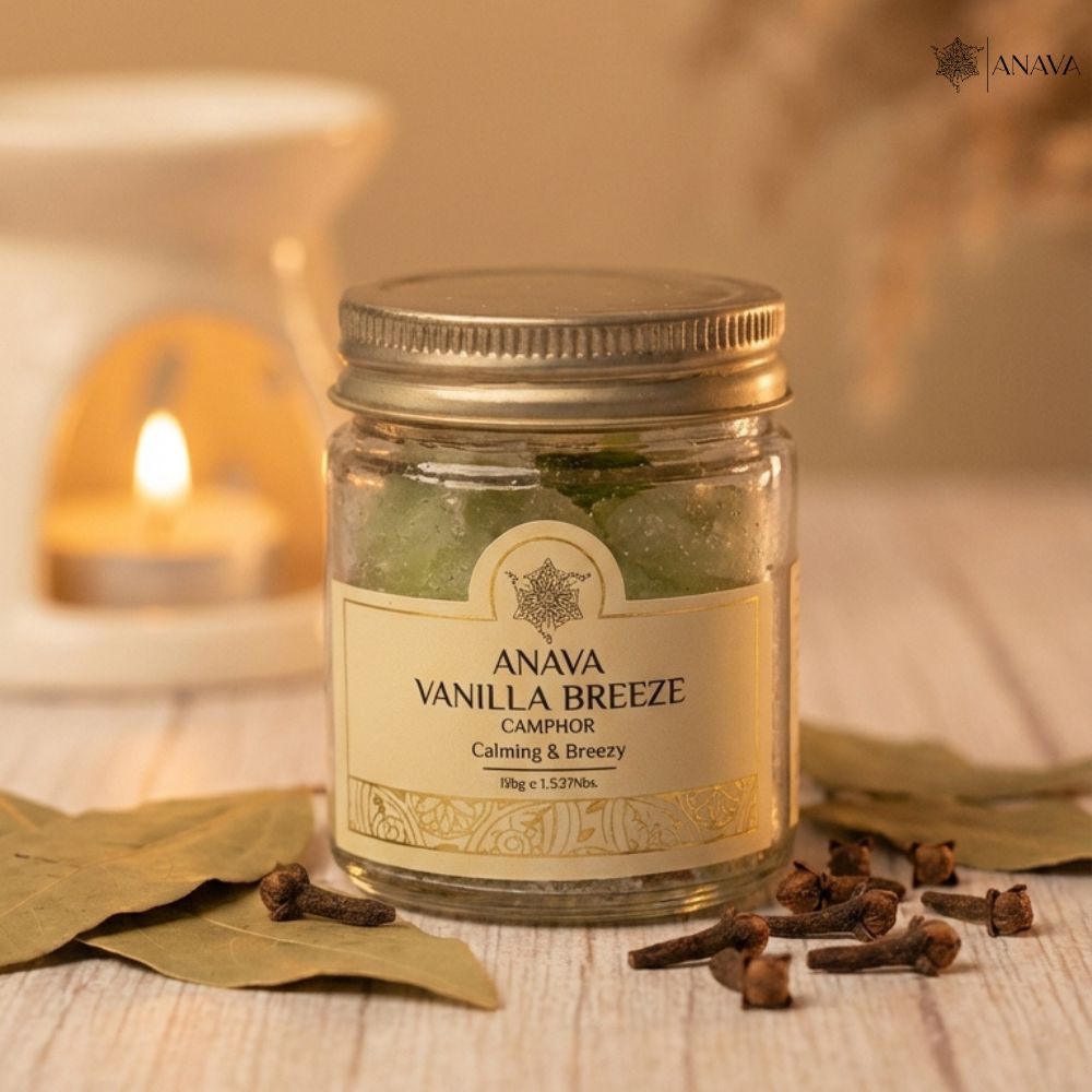 Vanilla Breeze Bhimseni Camphor Blend – 50gm, 100gm