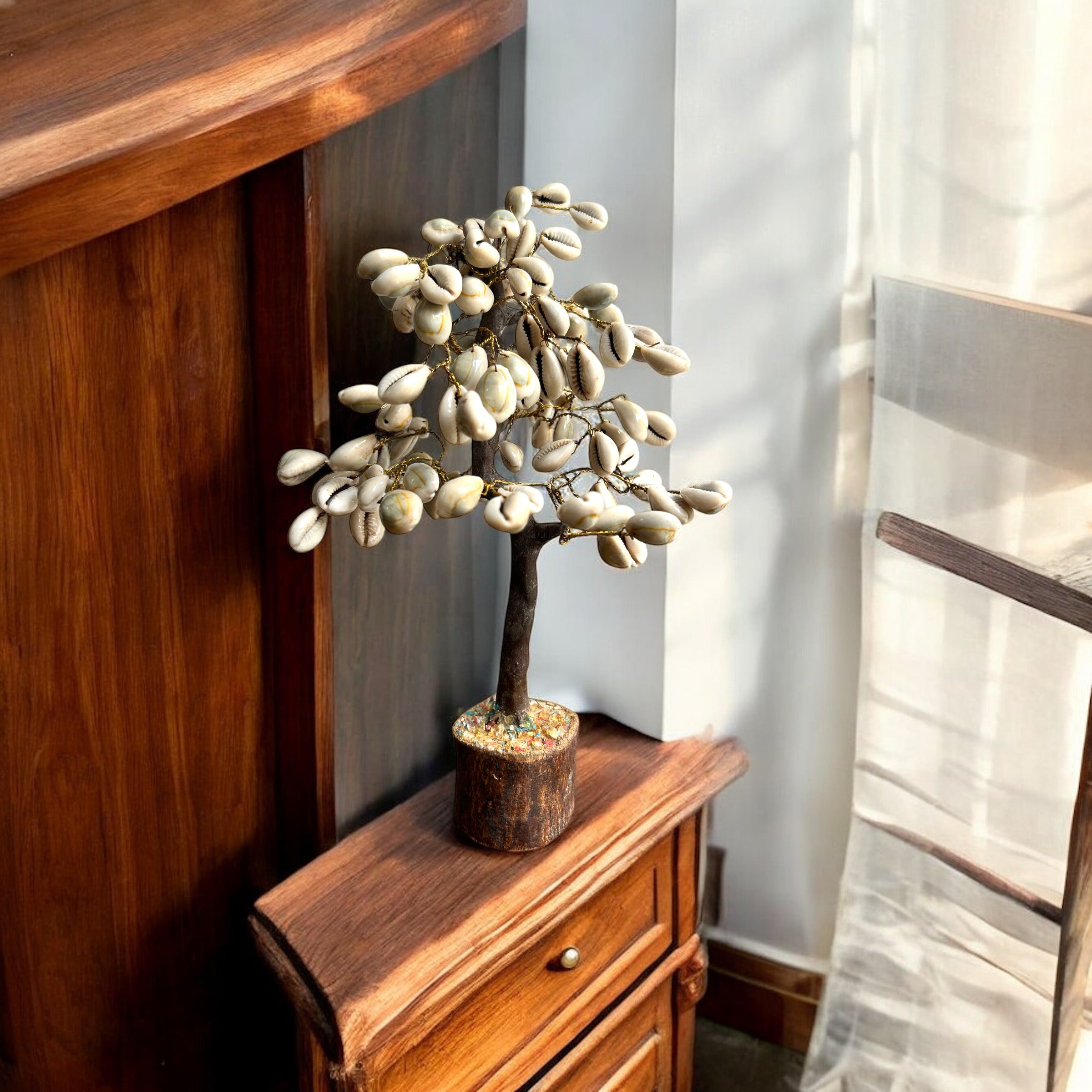 Cowrie Shell Prosperity Tree