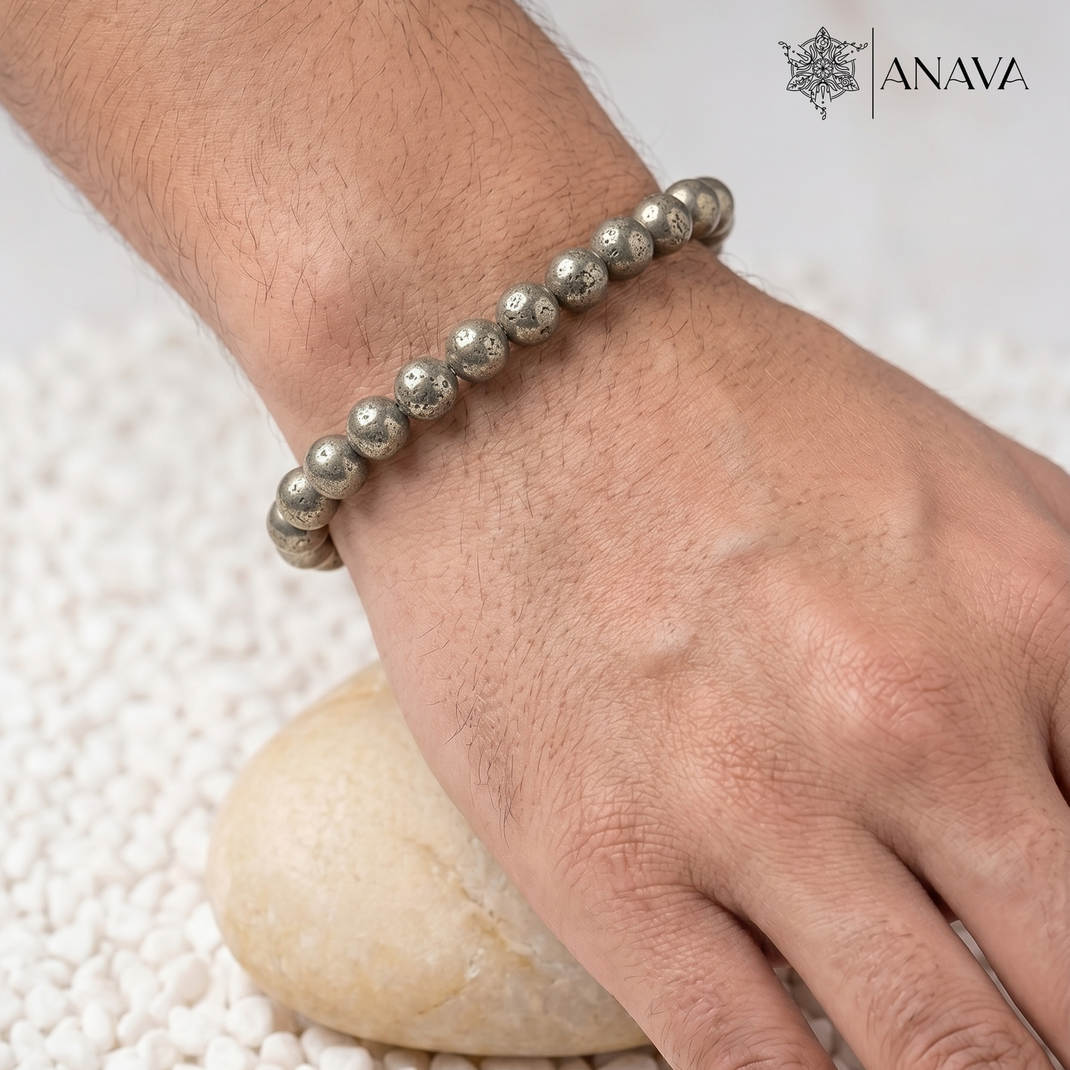 Pure Wealth Pyrite Bracelet | Attract Wealth(Money Magnet)| Lab Certified