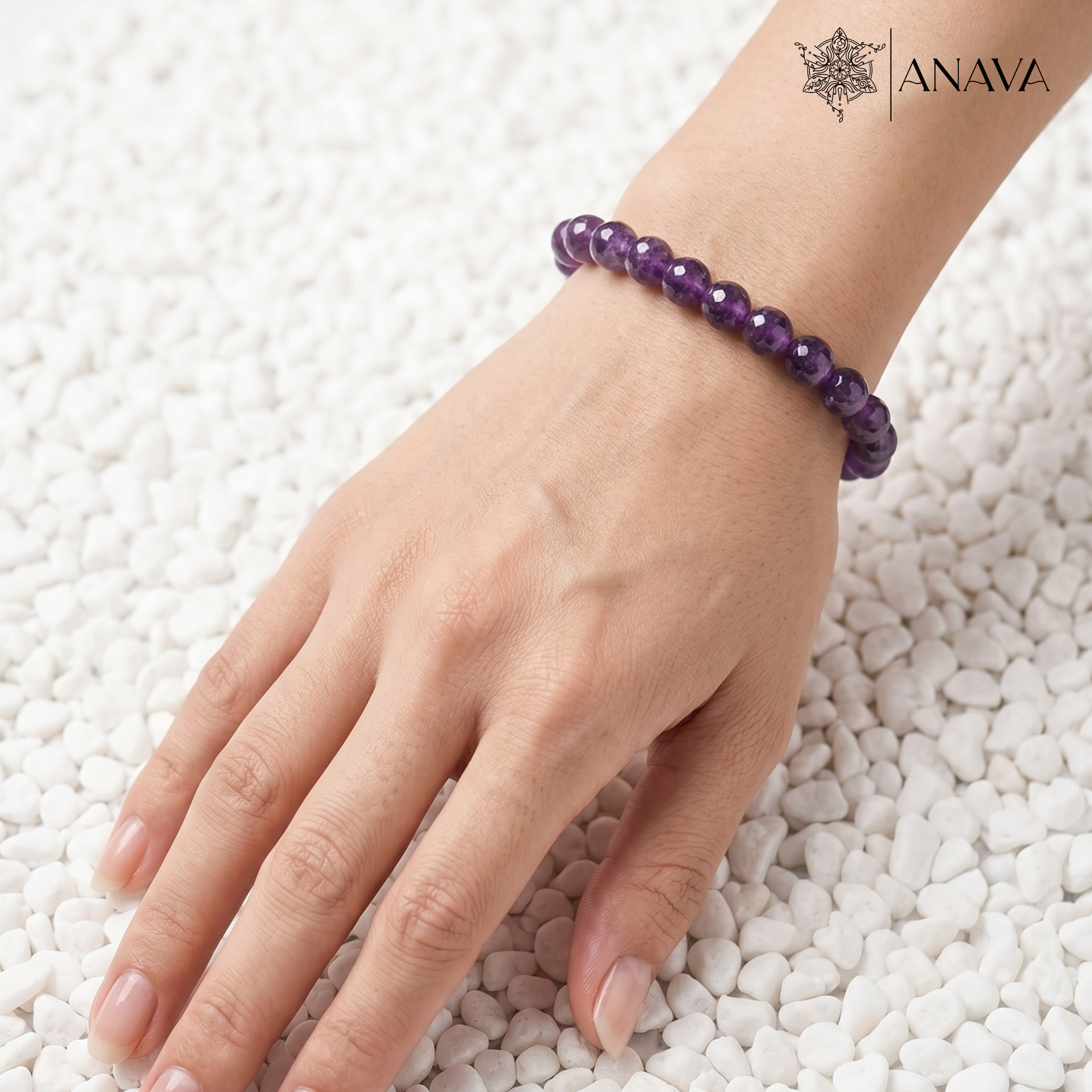 Celestial Amethyst Intuition Bracelet| Confidence Builder| Lab Certified