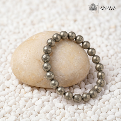 Pure Wealth Pyrite Bracelet | Attract Wealth(Money Magnet)| Lab Certified