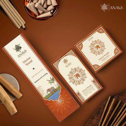 Nirvana Sandalwood Pack (Set of 3) Authentic &amp; Rich Aroma