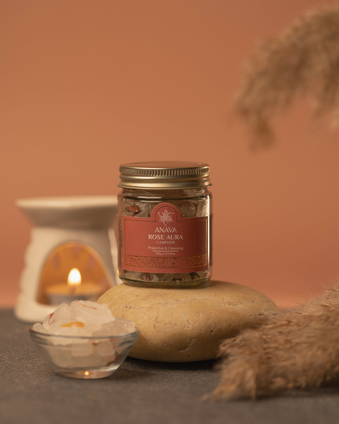 Rose Aura Camphor Blend – A Fragrance of Love &amp; Purity