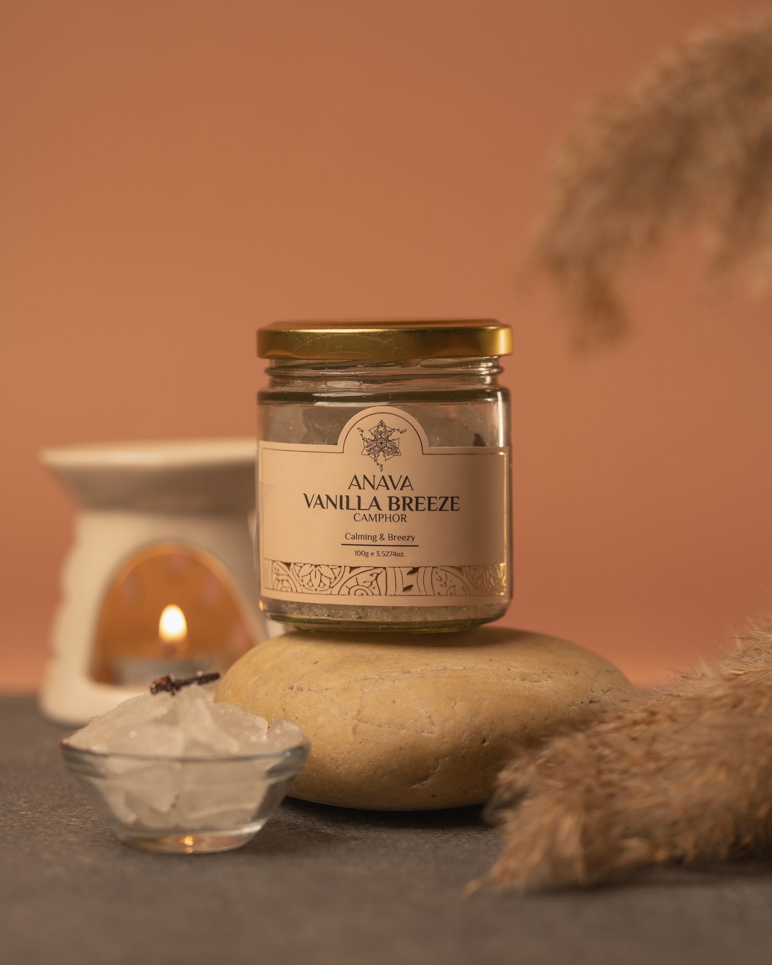 Vanilla Breeze Bhimseni Camphor Blend – 50gm, 100gm