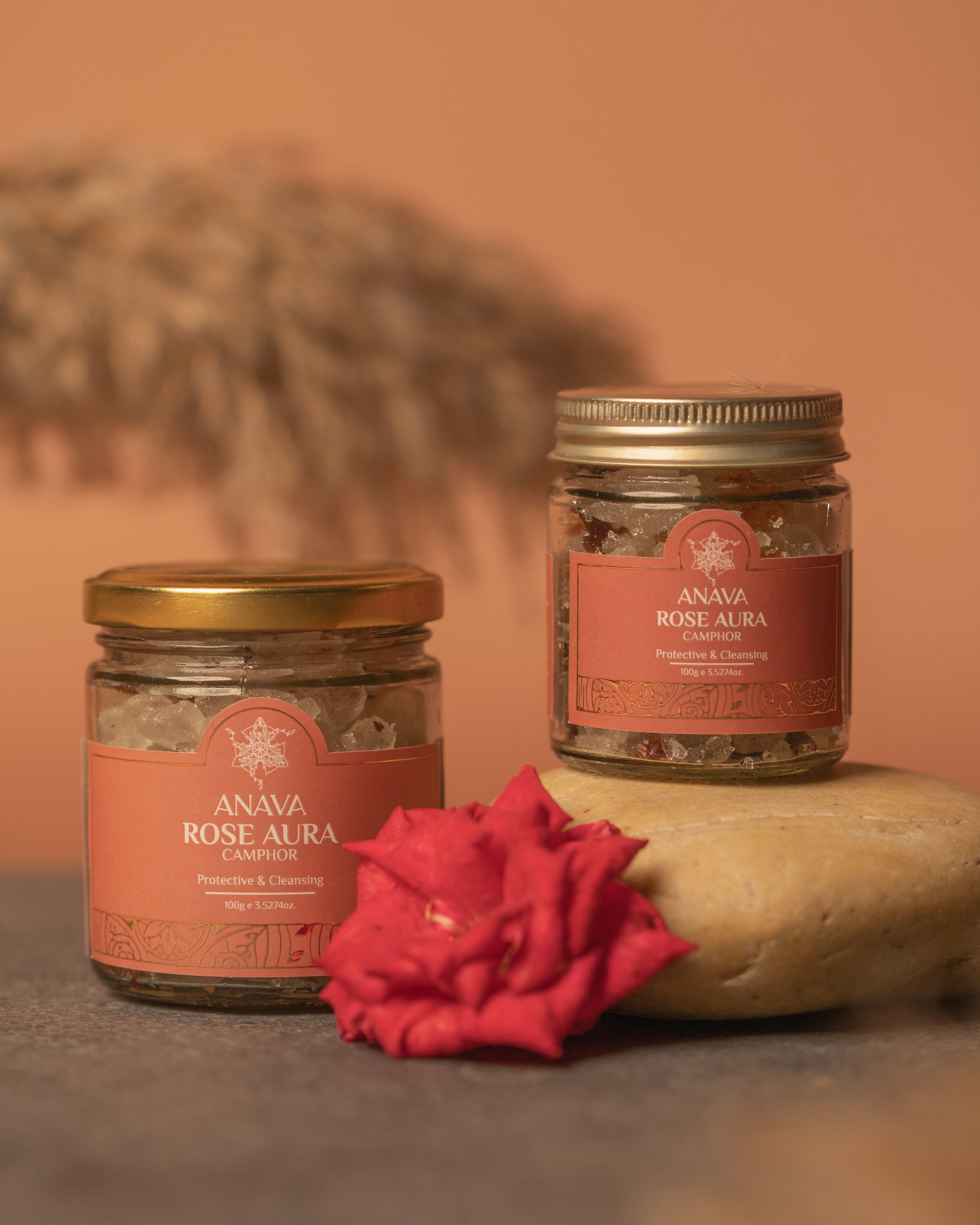 Rose Aura Camphor Blend – A Fragrance of Love &amp; Purity