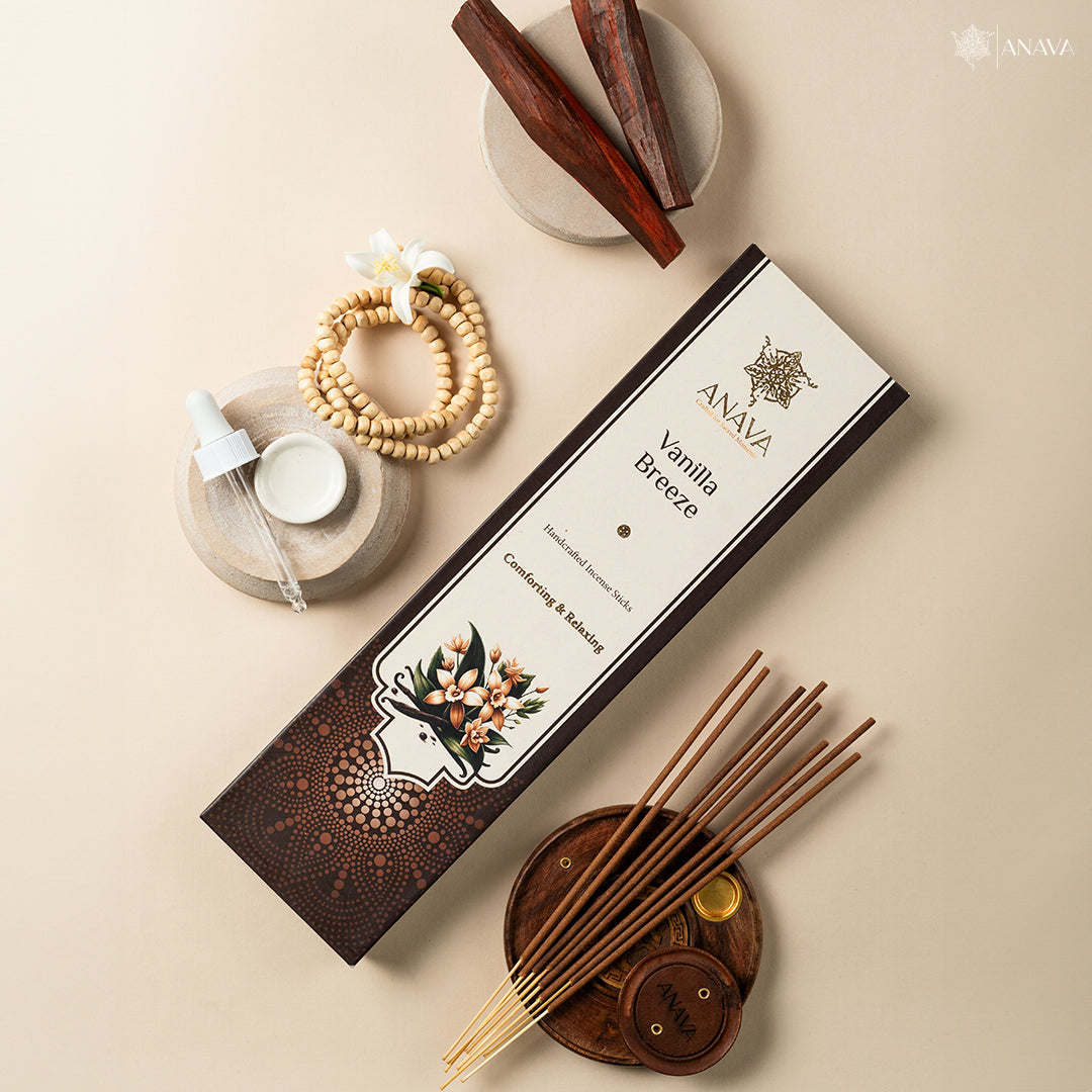 Vanilla Breeze Incense Sticks – Soothing &amp; Calm environment