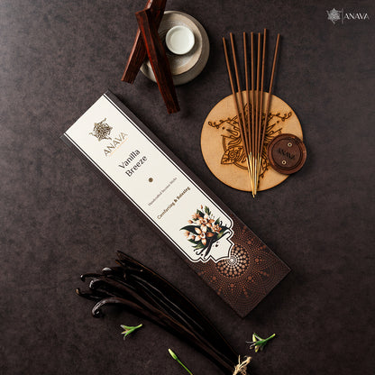 Vanilla Breeze Incense Sticks – Soothing &amp; Calm environment