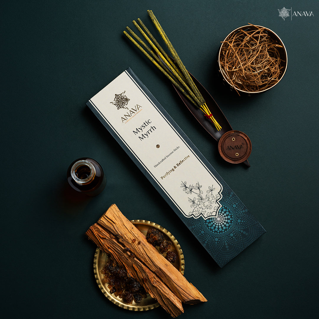Mystic Myrrh Incense Sticks – Ancient Yoga &amp; Meditation Aroma
