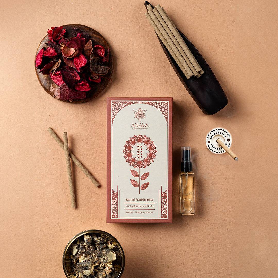 Sacred Frankincense Bambooless Incense Sticks-Aroma of Calm