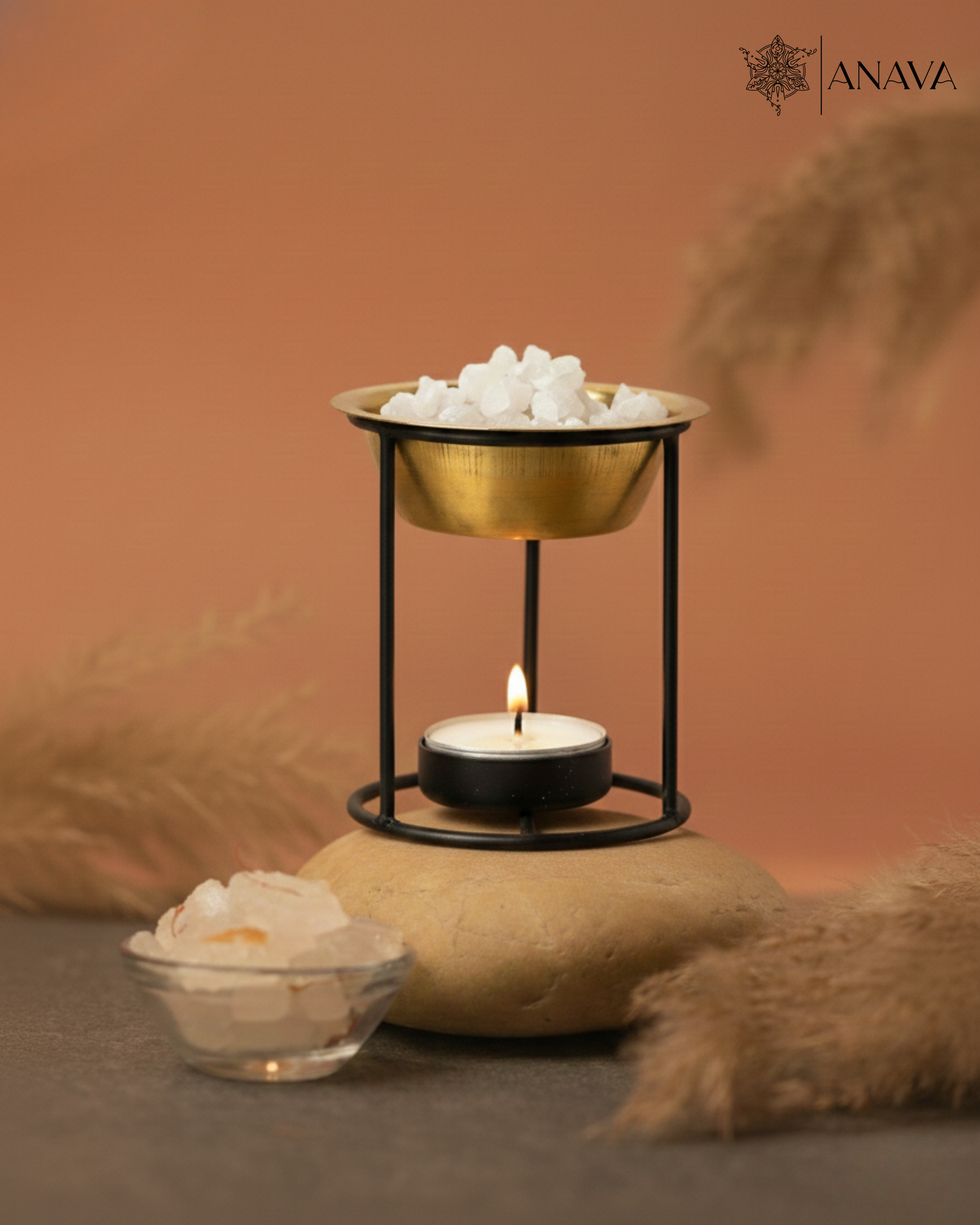 Aura rise Brass Diffuser- A Mindful Fragrance Ritual