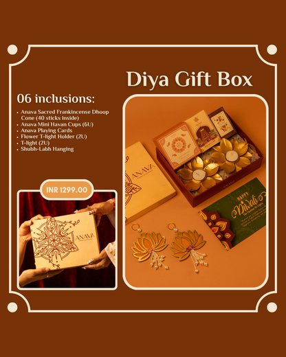 Diya Gift Box – Sacred Glow for Festive Gifting