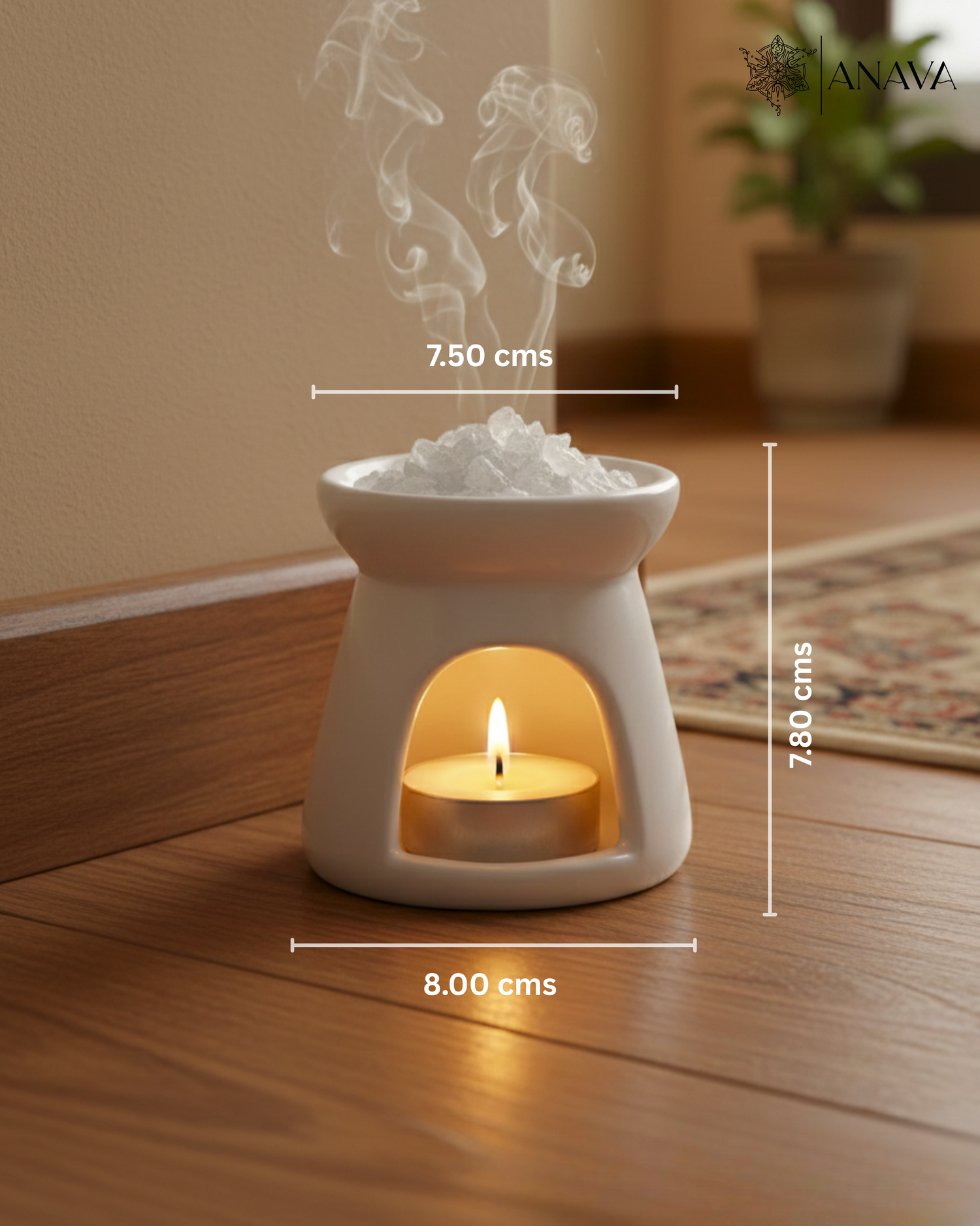 Lumina Leaf Ceramic Diffuser- An Invitation to Slowdown