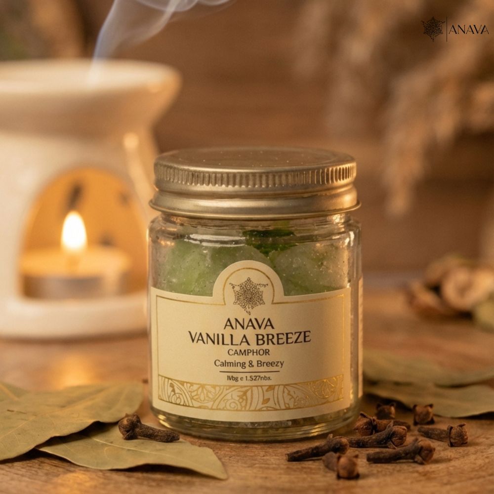 Vanilla Breeze Bhimseni Camphor Blend – 50gm, 100gm