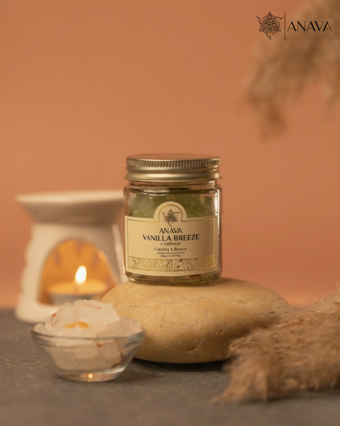 Anava Vanilla Breeze Camphor Blend- gourmand-meets-spiritual